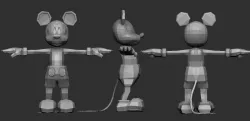 Mickey Mouse but better 3D print model