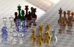 MILOSAURUS Staunton-inspired Star of David Chess Set 3D print model