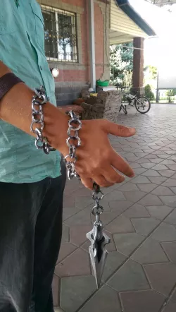 Mortal Kombat Scorpion Chains and Spear 3D print model