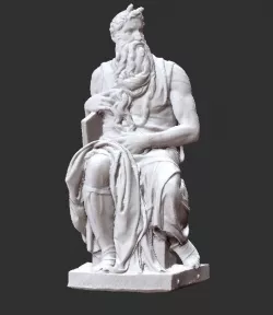 moses 3D model 3D print model