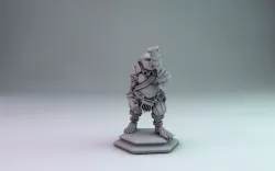 Orc bard 3D print model