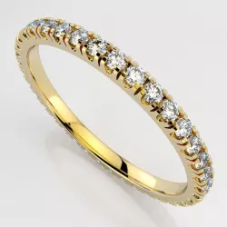 Pave Diamond Wedding Band 3D print model