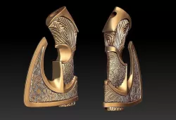 PENDANT CELTIC AXE 3D print model