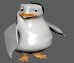 Penguin 3D print model