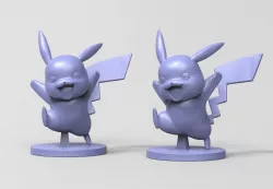 Pika Pika Fanart 3D print model