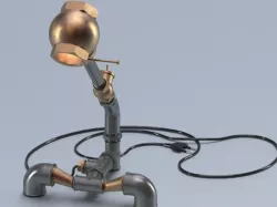Pipe&fittings lamp