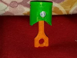 Piston Keychain