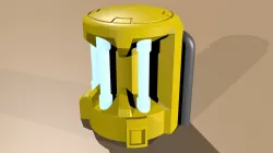 Plasma Generator wh40k scale 3D print model