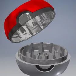 Pokegrinder Pokemon Grinder 3D print model