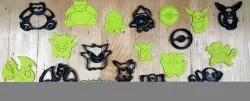 Pokemon Go Characters 3D print model