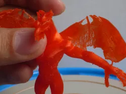Puff The Magic Scary 6 Eyed Dragon AAA 3D print model