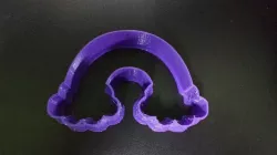 Rainbow Little Pony Series Cookie Cutter  3D print model