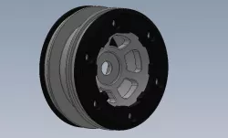rc wheel 3D print model