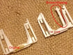 Renault 19 headlight switch repair (Spare part)