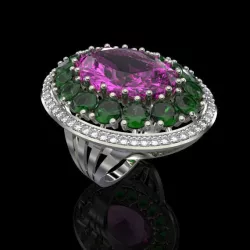 RING ANDROMEDA CLASSIC 3D print model