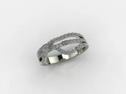 Ring Cross Ring 3D print model