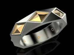 Ring Facet 3D print model
