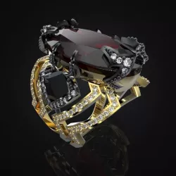 RING HADES 3D print model