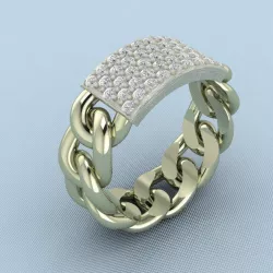 Ring link 3D print model