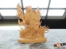 Rocket And Groot 3D Print 3D print model