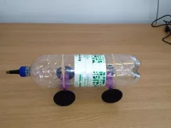 Rocket Car Race Chassis and Wheels