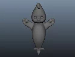 Scary Ghost 3D print model