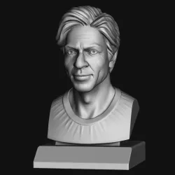 SHAHRUKH KHAN 3D BUST 3D print model