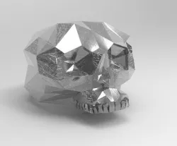 Skull Ring  3D print model