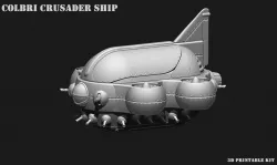 Space Ship COLBRI 3D print model
