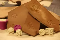 Stamp leather series 3D print model