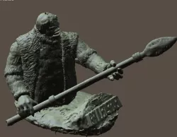 STAR TREK ALIEN FROM TAURUS II The Galileo Seven 3D print model