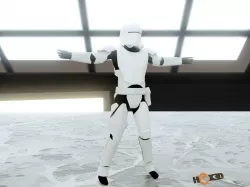 StarWars Flame Trooper 3D Printable Costume 3D print model