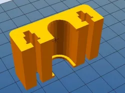 SUJECIÓN CORREA EJE Y  _  Y-Axis belt holder
