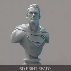Superman 3D print model