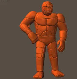 The THING 1968 cartoons 3D print model
