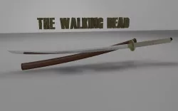 The Walking Dead Katana Michonne  3D print model