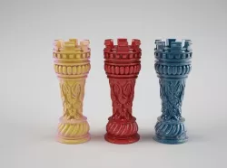 Tower chess 1 3D print model