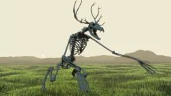 Unknown Creatures - Wendigo Skeleton 3D print model