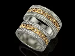 Wedding Ring 3D print model
