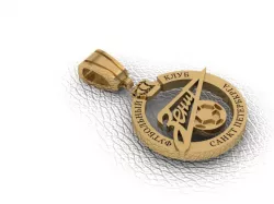 Zenith keychain pendant FC 3D print model