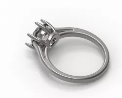 0552 Engagement Ring  3D print model