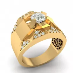 25 Men Ring Korea Style 3D print model