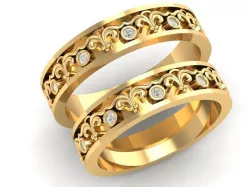 263 Wedding Ring 3D print model