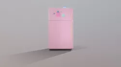 3d print Doll Fridge 3D print model