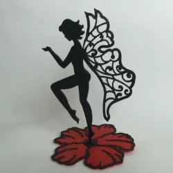 3d printed butterfly girl 3D print model