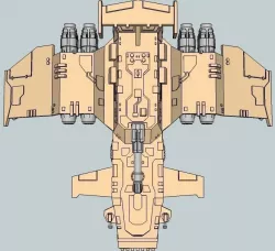 6mm ThunderSquak Dropship 3D print model