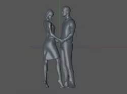 a couple 3D print model