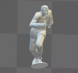 actor Jean Marais Fandor toy soldier figure Fantomas 3D print model