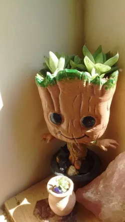 Baby Groot Vase  3D print model