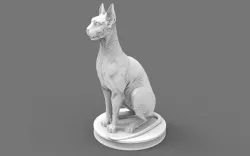 Bastet Cat 3D print model